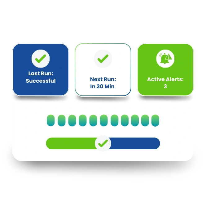 Cron job configuration settings