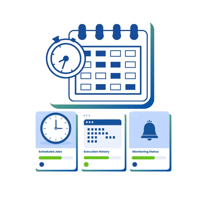 Windows cron job scheduling